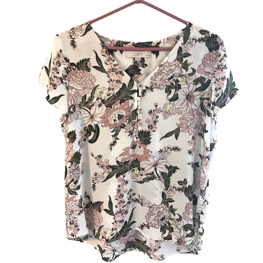 LOFT petite blouse